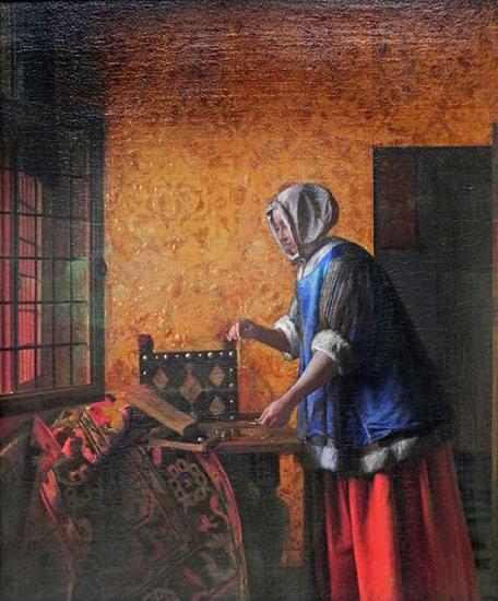 Pieter de Hooch Die Goldwagerin China oil painting art